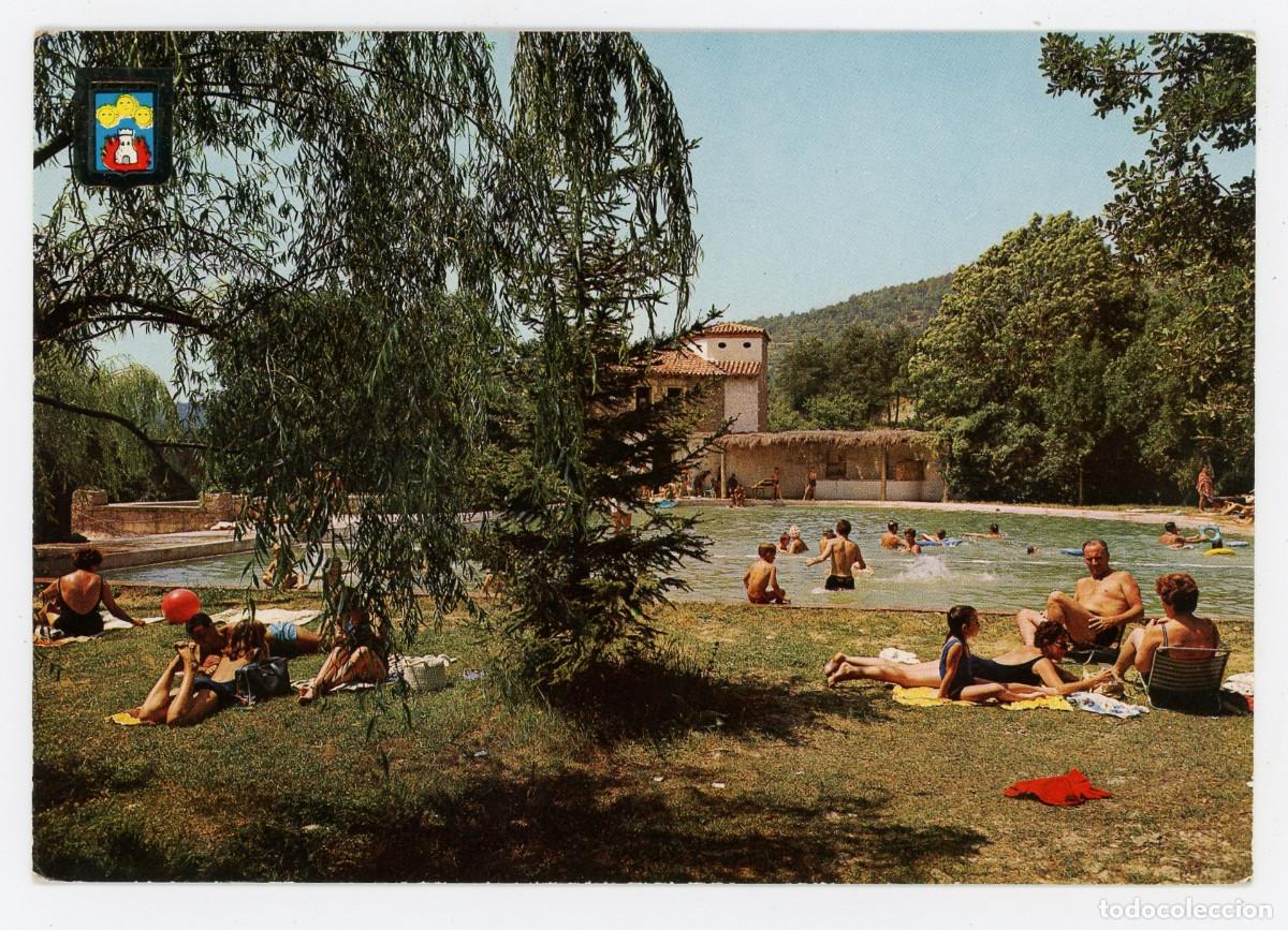 Postais: m10602 castellter&ccedil;ol piscina la fabrega 1966 escudo de oro n&ordm;2517 sc