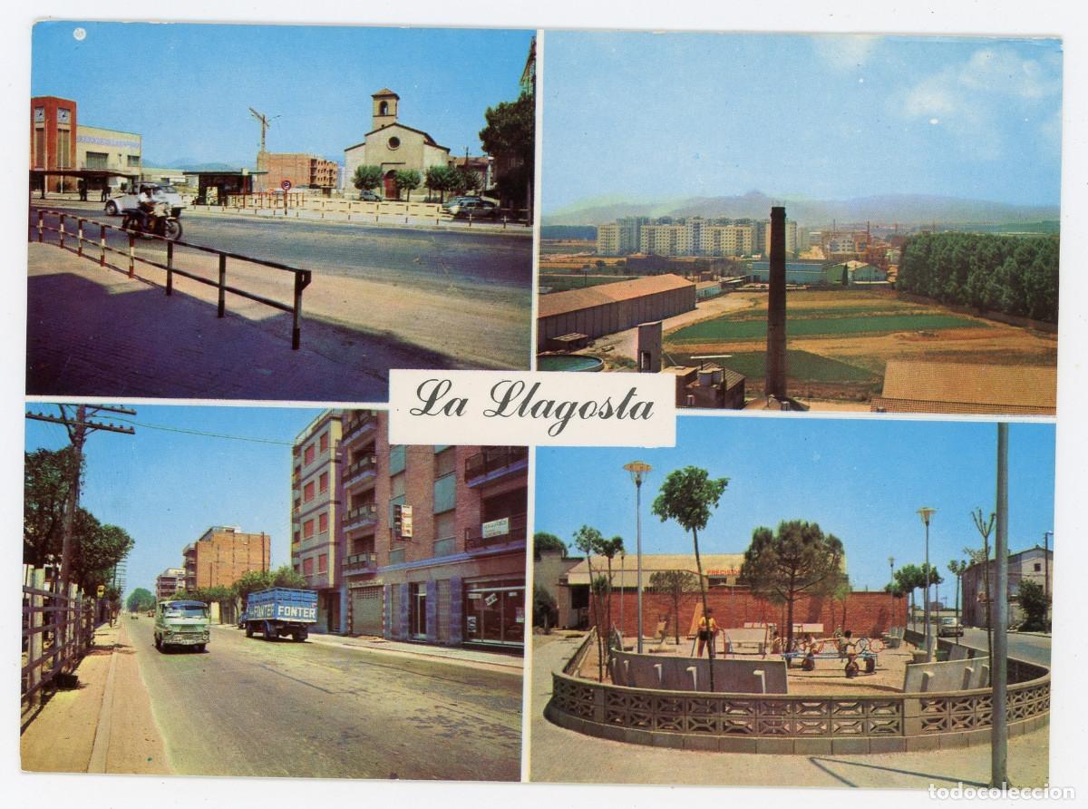 Postais: m10625 la llagosta diversos aspectos 1970 vista crom n&ordm;1 sc camion fonter furgoneta ebro