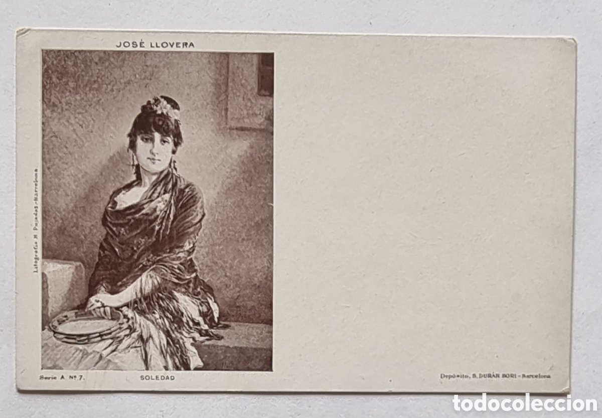 Postales: REUS - POSTALES - JOS&Eacute; LLOVERA- Soledad. - Foto 1