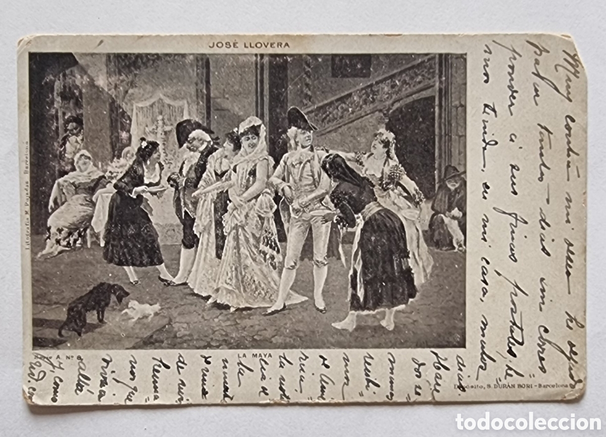 Postales: REUS - POSTALES - JOS&Eacute; LLOVERA - La Maya - Foto 1