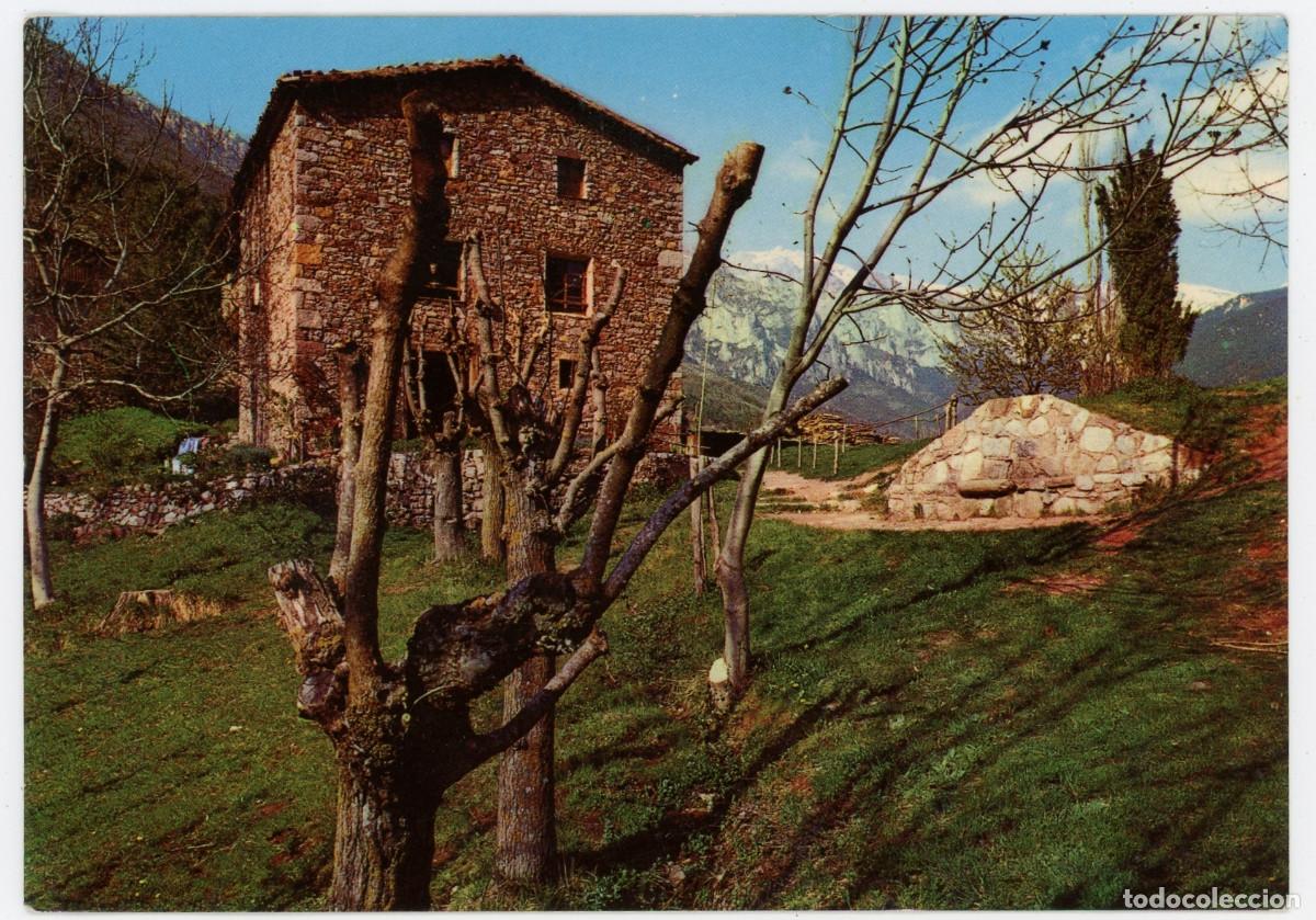 Postkarten: m10657 greixa vista parcial al fondo tossa d'alp 1972 genis n&ordm;2221 sc