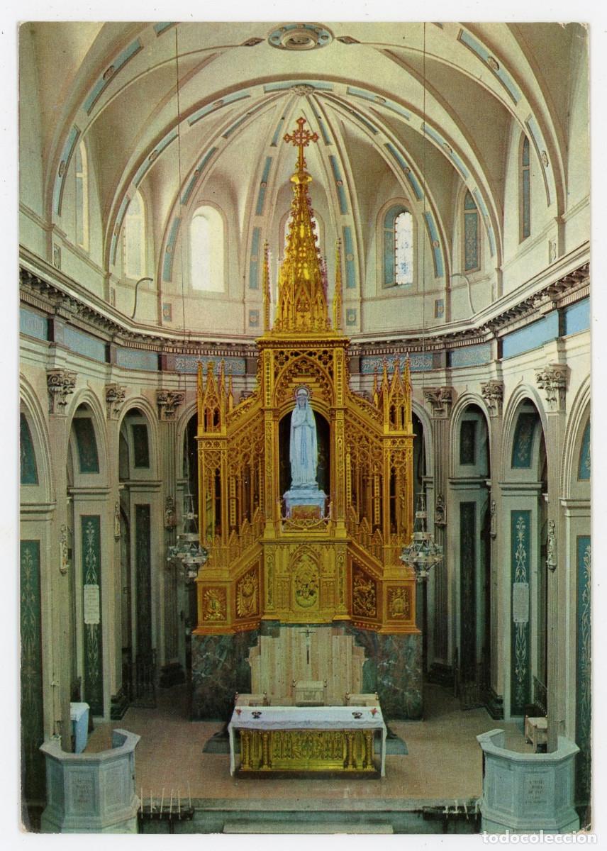 Postkarten: m10662 la nou de bergueda santuari de lourdes iglesia 1971 ed santuari n&ordm;4012 sc