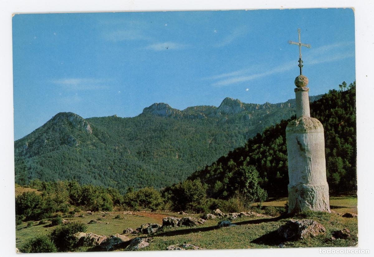 Postkarten: m10686 la pobla de lillet vista de la creu del santuari de falgars 1968 luigi sc