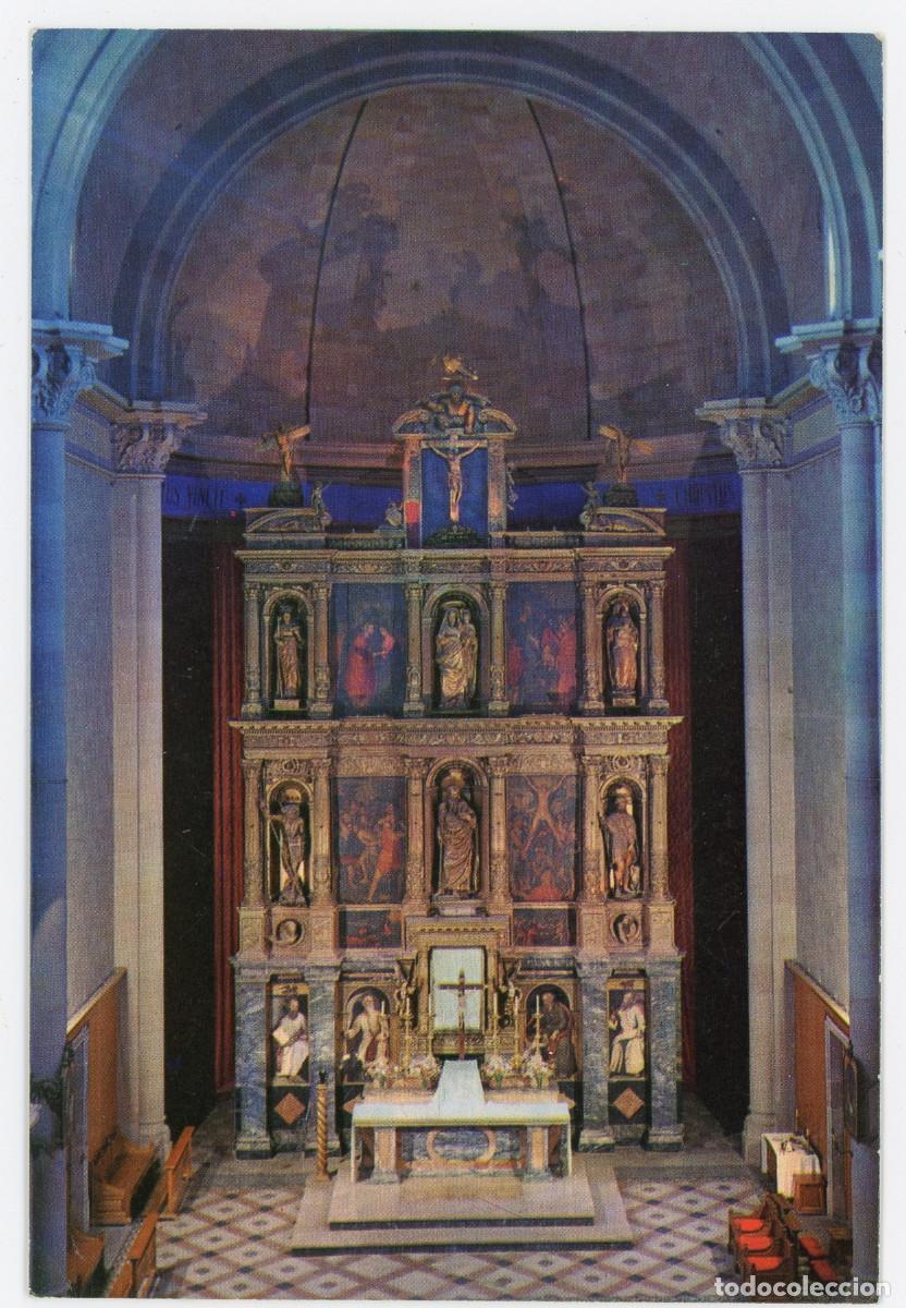 Postcards: m10700 sant andreu de llavaneres altar mayor iglesia parroquial tamo n&ordm;9 circulada