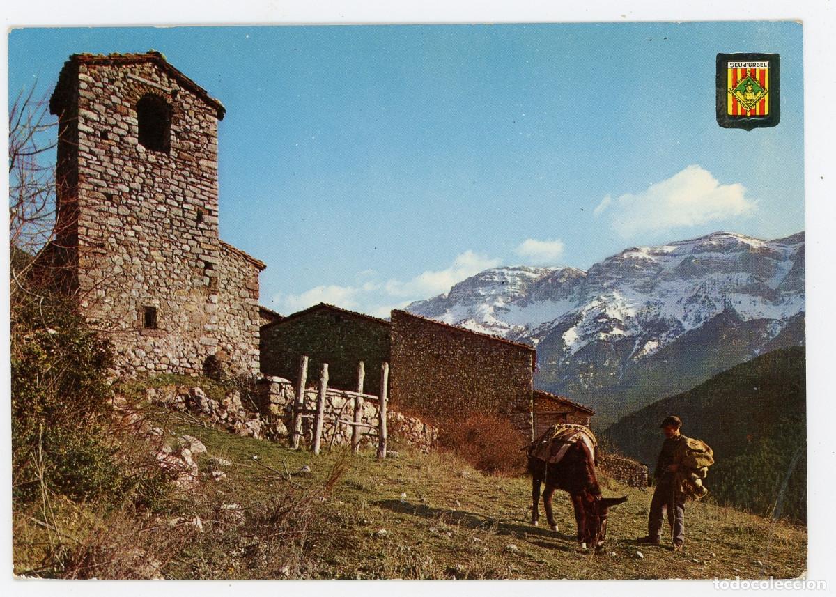 Postcards: m10714 Cava al fondo sierra del Cadi 1966 escudo de oro n&ordm;2807 circulada