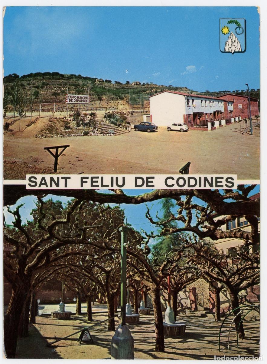Postais: m10719 Sant Feliu De Codines Grup Escolar Jaume Blames I Camp D' Esports Font Dels Albes 1970 circ