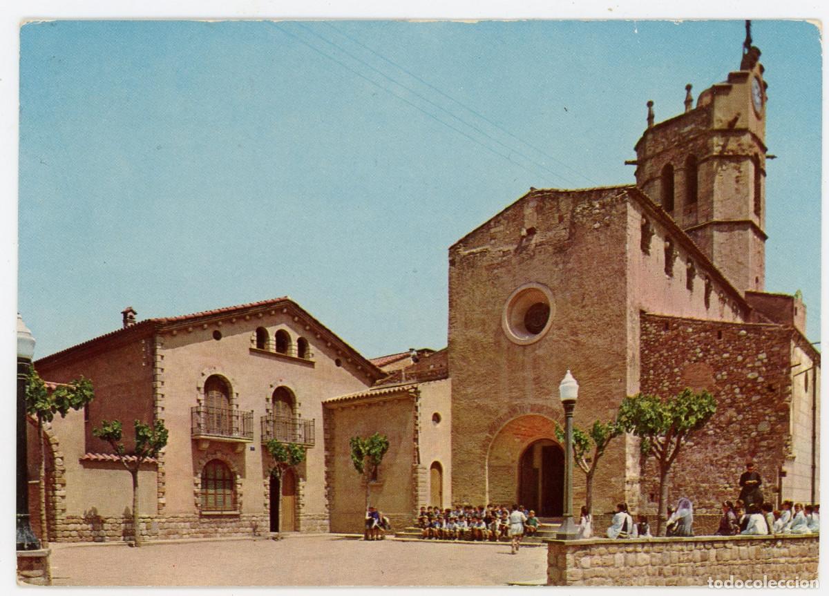 Postais: m10720 santa perpetua de la mogoda iglesia y casa rectoral 1965 valman n&ordm;5 circulada