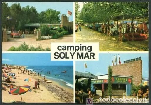 Postales: Cabrera de Mar. *Camping Sol y Mar* Ed. Cusc&oacute;. Nueva. - Foto 1