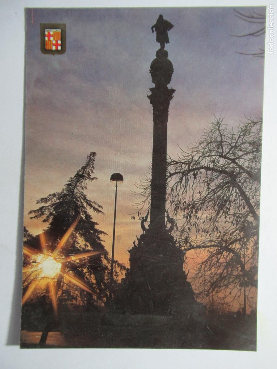 Postales: Barcelona - Monumento a Col&oacute;n - Foto 1