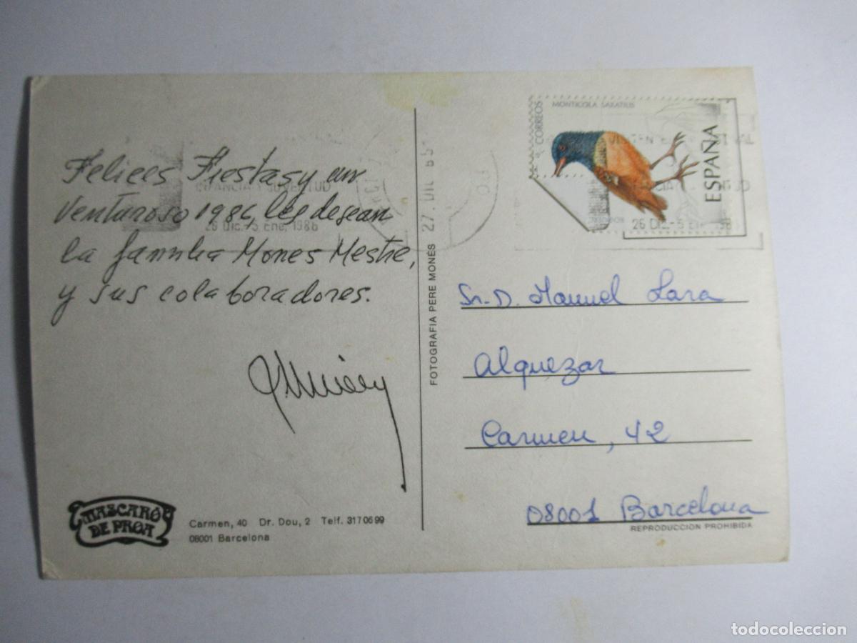 Postales: Barcelona - Mascar&oacute; de Proa - Foto 2
