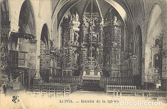 Postales: Llivia - Interior de la Iglesia - Foto 1
