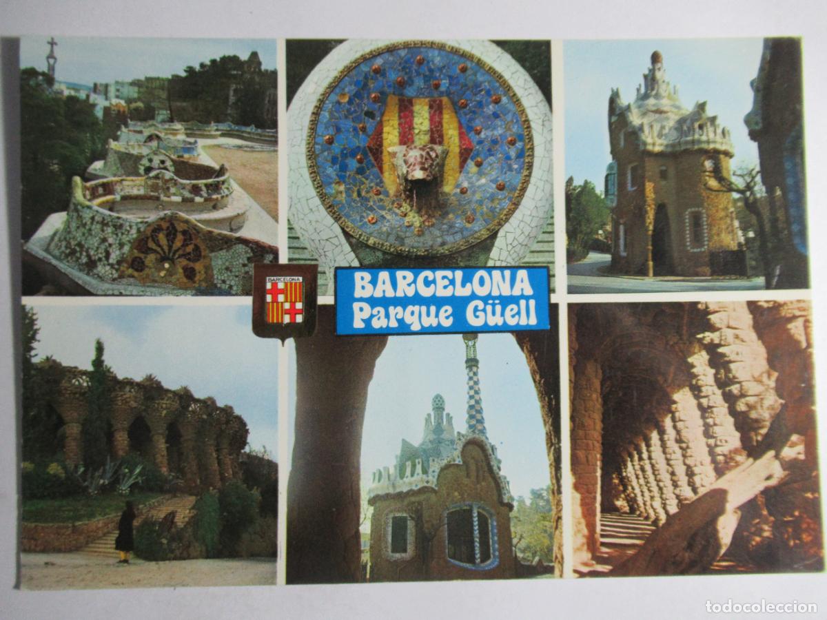 Postales: Barcelona - Parque G&uuml;ell - Foto 1