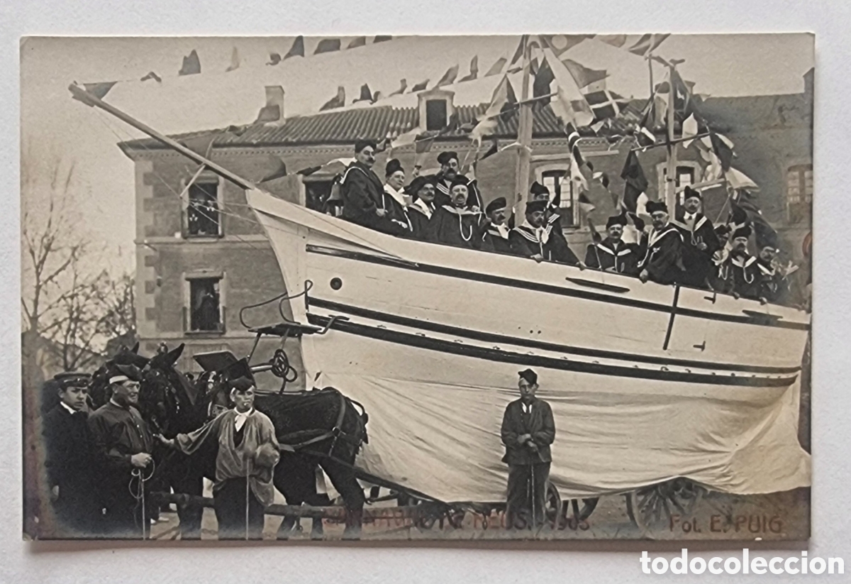 Postales: CARNAVAL DE REUS - 1908 - POSTALES - Foto 1