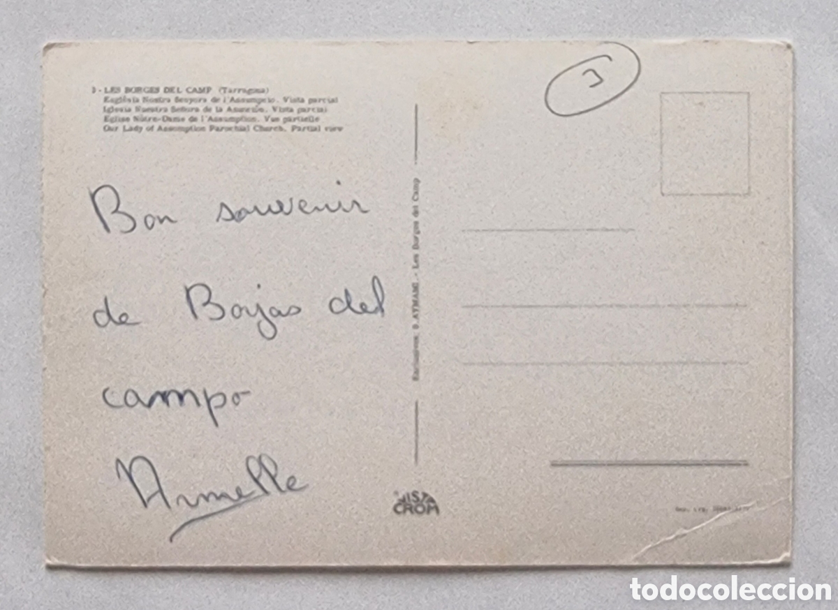 Postales: LES BORGES DEL CAMP - TARRAGONA - Foto 2