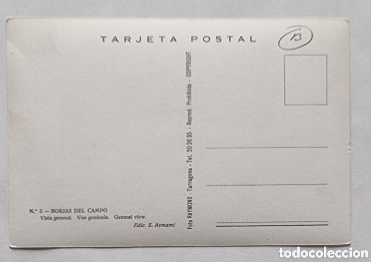 Postales: LES BORGES DEL CAMP - TARRAGONA - Foto 2