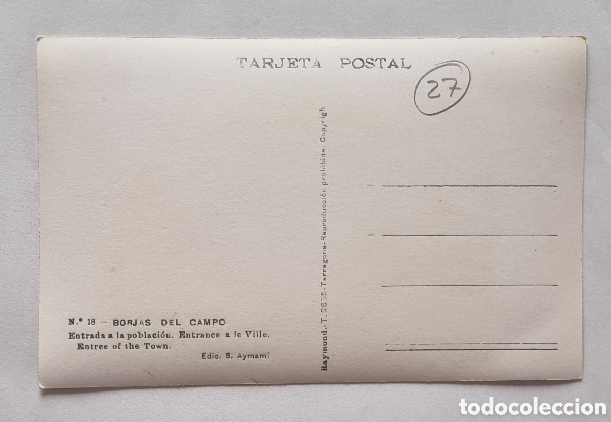 Postales: LES BORGES DEL CAMP - TARRAGONA - Foto 2