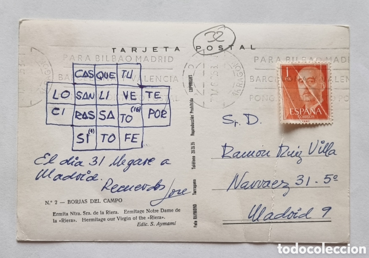 Postales: LES BORGES DEL CAMP - TARRAGONA - Foto 2
