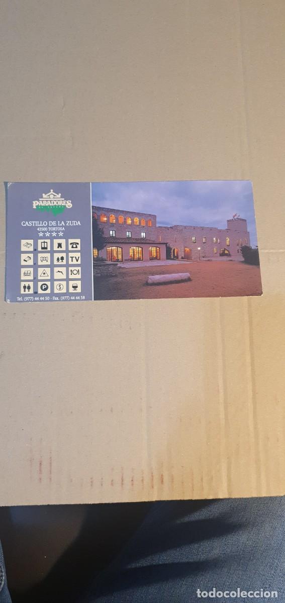 Postkarten: TARJETA POSTAL PARADORES DE ESPA&Ntilde;A CASTILLO DE LA ZUDA TORTOSA PRECIOS.