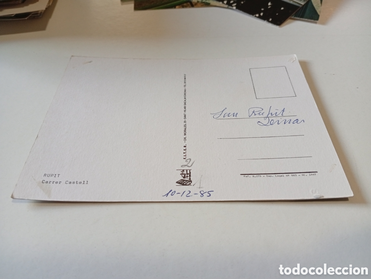 Postales: Postal rupit carrer Castell - Foto 2