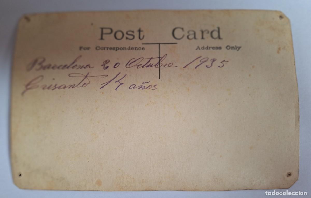 Postales: Fotograf&iacute;a Barcelona 1935 - Foto 2