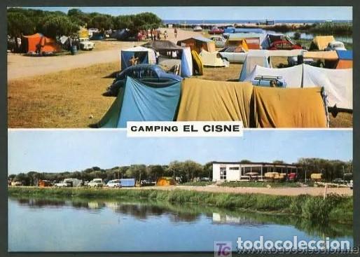 Postales: Castelldefels. *Camping El Cisne* Nueva. - Foto 1