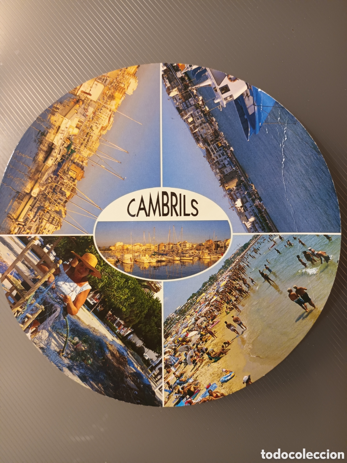 Postcards: POSTAL REDONDA DE CAMBRILS