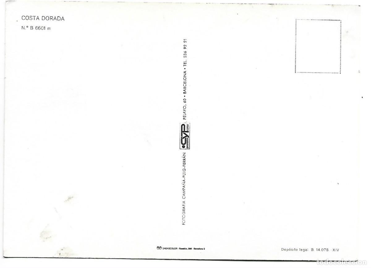 Postales: COSTA DORADA.- &rdquo; MAPA &rdquo; - Foto 2