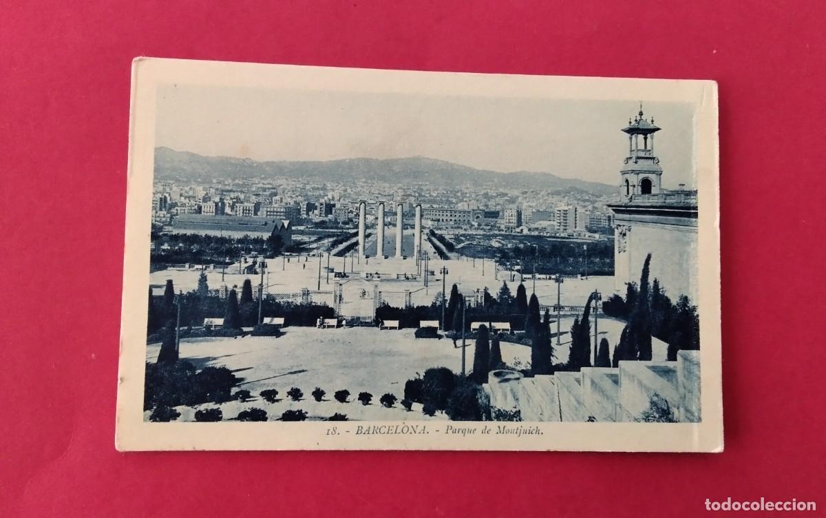 Postales: BARCELONA , POSTAL ANTIGUA , BLANCO Y NEGRO , - Foto 2