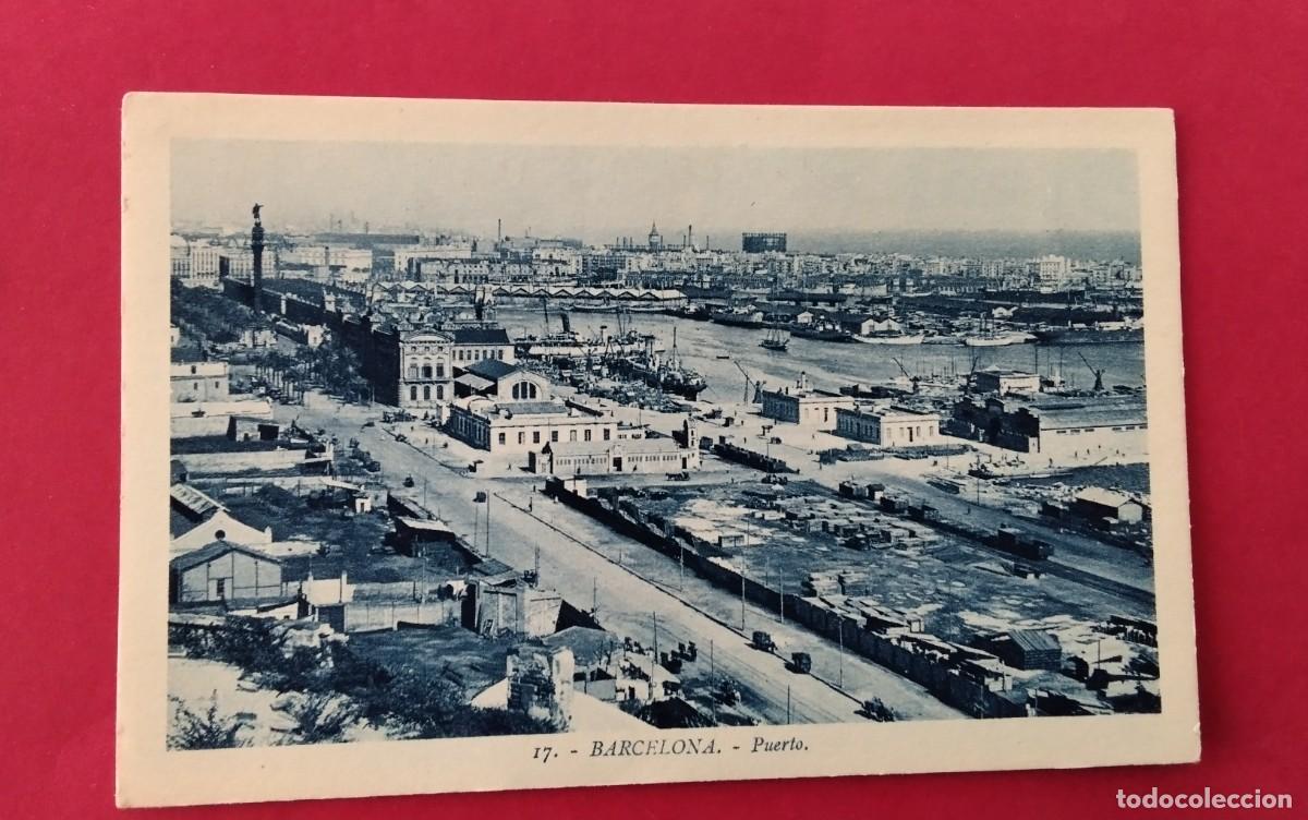 Postales: BARCELONA , POSTAL ANTIGUA , BLANCO Y NEGRO , - Foto 2