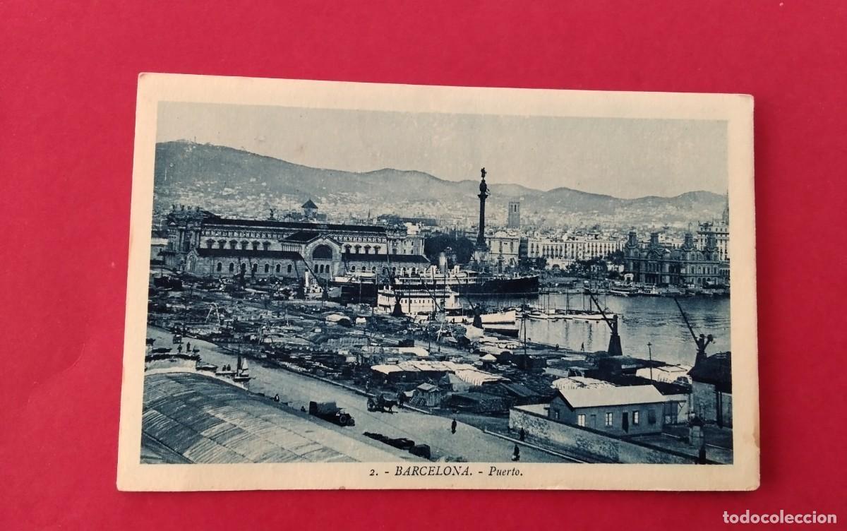 Postales: BARCELONA , POSTAL ANTIGUA , BLANCO Y NEGRO - Foto 2