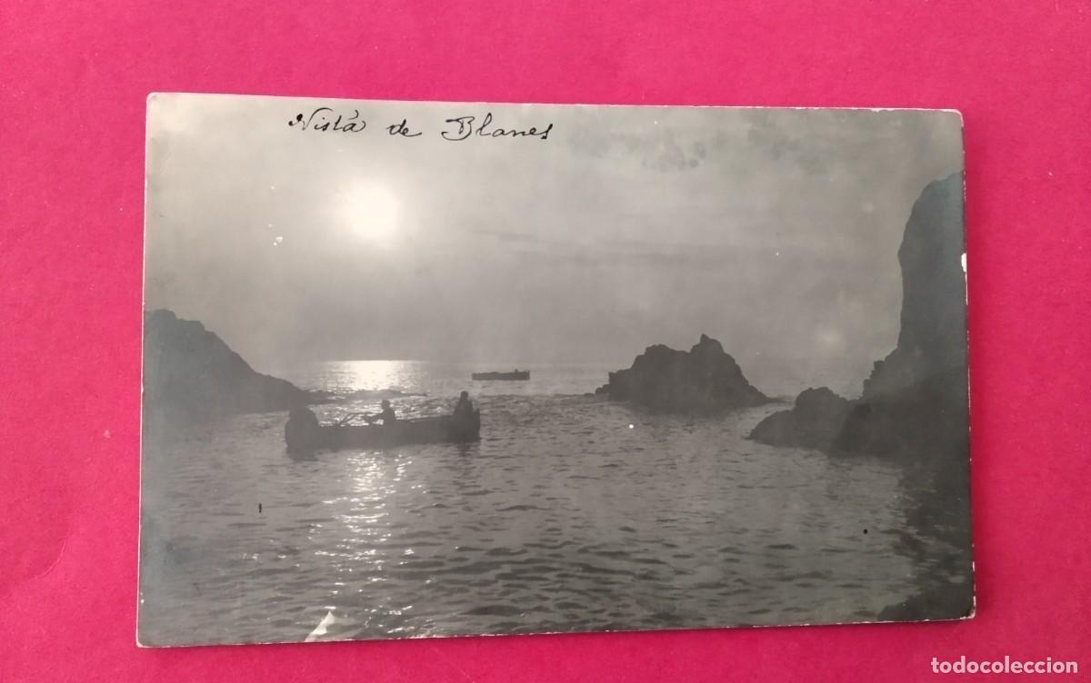 Postales: BLANES , POSTAL ANTIGUA , BLANCO Y NEGRO - Foto 2