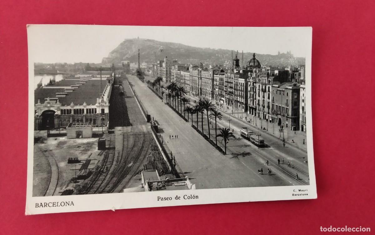 Postales: BARCELONA , POSTAL ANTIGUA , BLANCO Y NEGRO - Foto 1