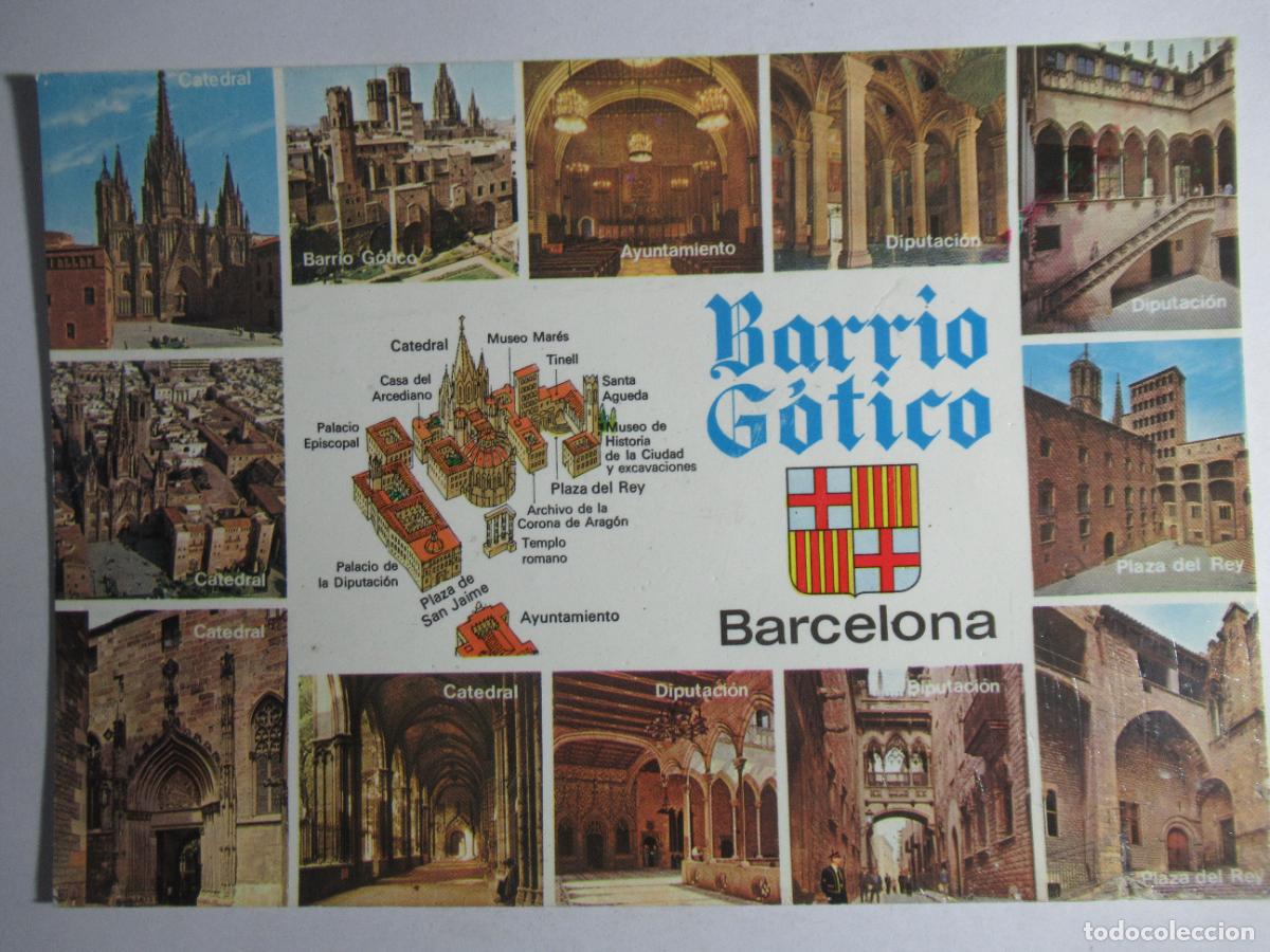 Postales: Barcelona - El Barrio G&oacute;tico - Foto 1