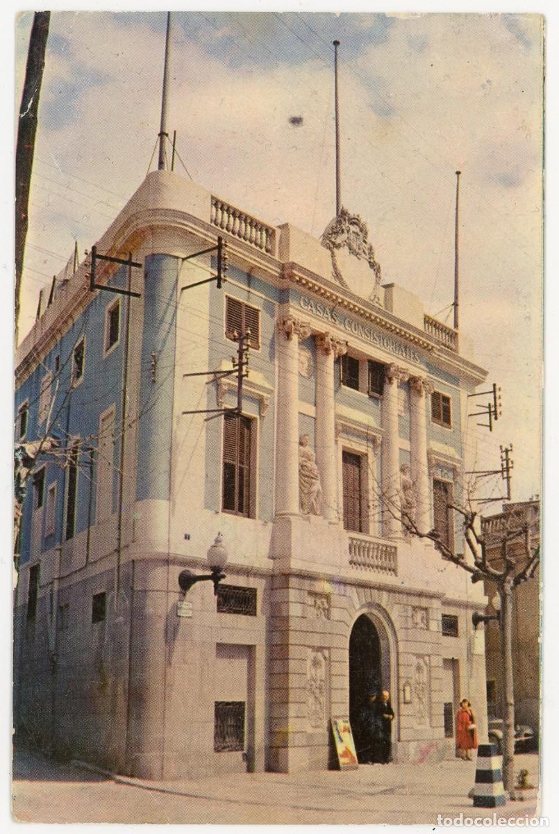 Postcards: m10722 masnou ayuntamiento ed d'art n&ordm;14 circulada