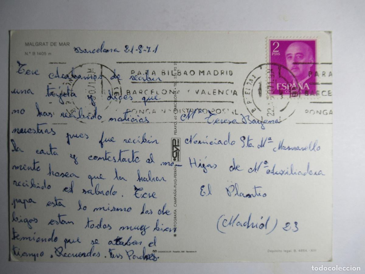 Postales: Malgrat de Mar (Barcelona) - Varios aspectos - Foto 2