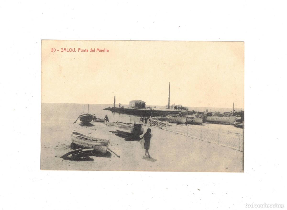 Postales: SALOU. 20 PUNTA DEL MUELLE. THOMAS - Foto 1