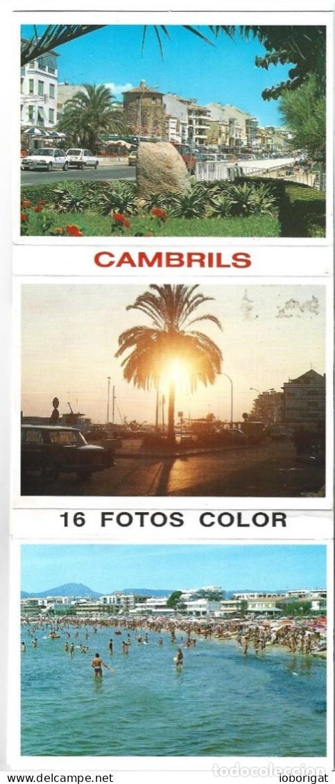 Postales: LIBRO FLEXO CON 16 VISTAS DE CAMBRILS / TARRAGONA - Foto 1