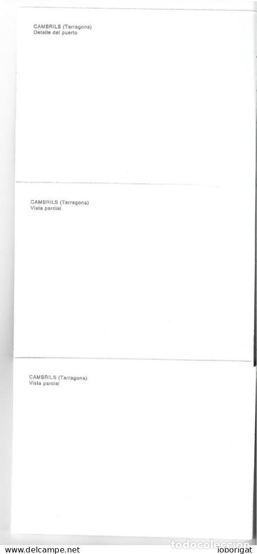 Postales: LIBRO FLEXO CON 16 VISTAS DE CAMBRILS / TARRAGONA - Foto 4
