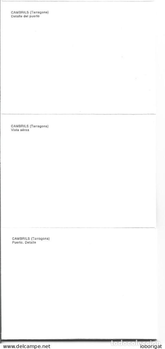 Postales: LIBRO FLEXO CON 16 VISTAS DE CAMBRILS / TARRAGONA - Foto 8
