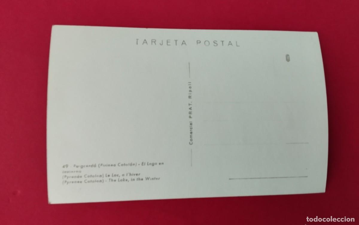Postales: PUIGCERDA , POSTAL ANTIGUA , BLANCO Y NEGRO - Foto 3