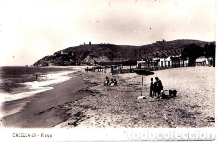 Postales: CALELLA (BARCELONA) - PLAYA - Foto 1