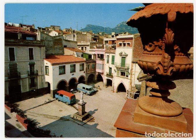 Postkarten: m10795 Alforja Pla&ccedil;a Mercadal 1971 Fotografique N&ordm;5 sc 2cv furgonetas