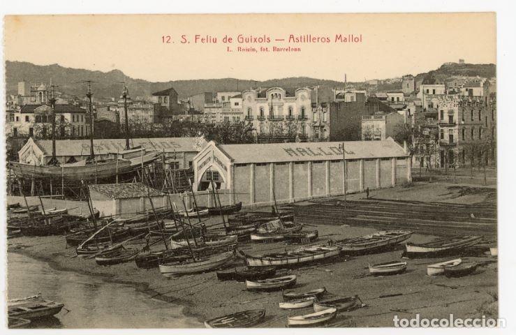 Postkarten: a10249 sant feliu de guixols astilleros mallol roisin n&ordm;12 sc