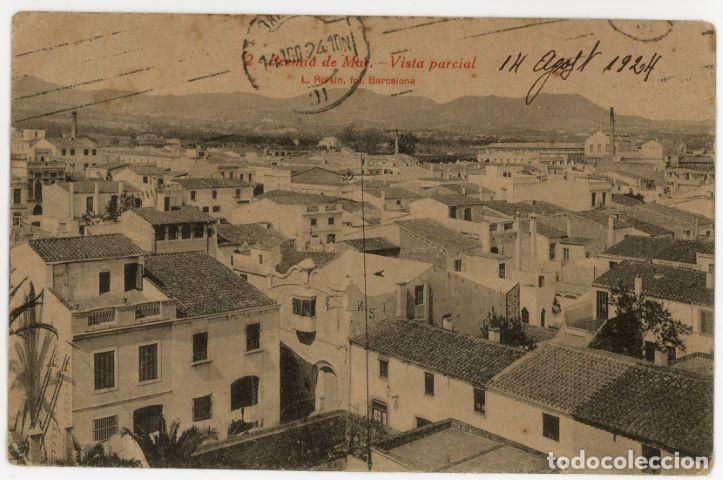 Cartoline: a10259 premia de mar vista parcial roisin n&ordm;2 circulada 1924