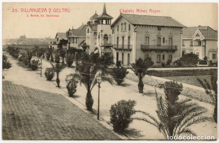 Postkarten: a10263 vilanova i la geltru chalets ribes rojes roisin n&ordm;25 sc