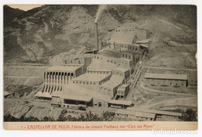Cartoline: a10275 castellar de n'huc fabrica de ciment portland del clot del moro thomas n&ordm;1 sc