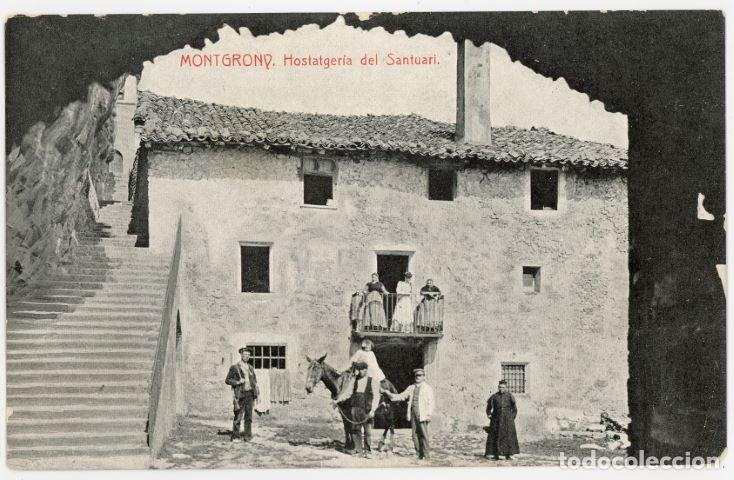 Cartoline: a10286 montgrony hostatgeria del santuari thomas circulada sin sello