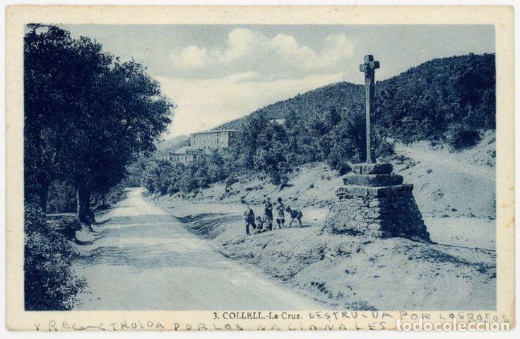 Postkarten: a10301 Santuario de Collell La Cruz Roisin N&ordm;3 escrita