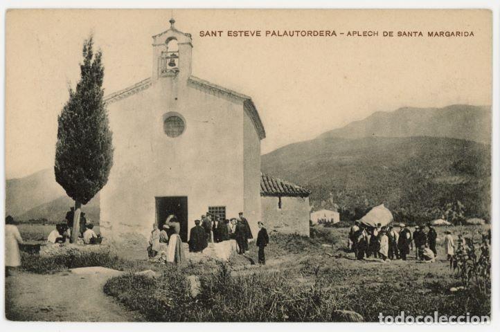 Cartoline: a10311 Sant Esteve De Palautordera Aplec De Santa Margarida Samsot y Misse circulada 1914