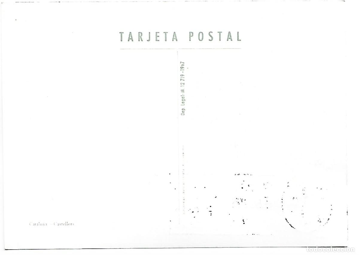 Postales: &rdquo; CASTELLERS &rdquo;.- CATALU&Ntilde;A - Foto 2